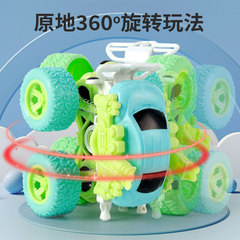 Support batch production cross-border children's four-wheeled inertial stunt off-road car model boy toy wholesale from roadside stalls