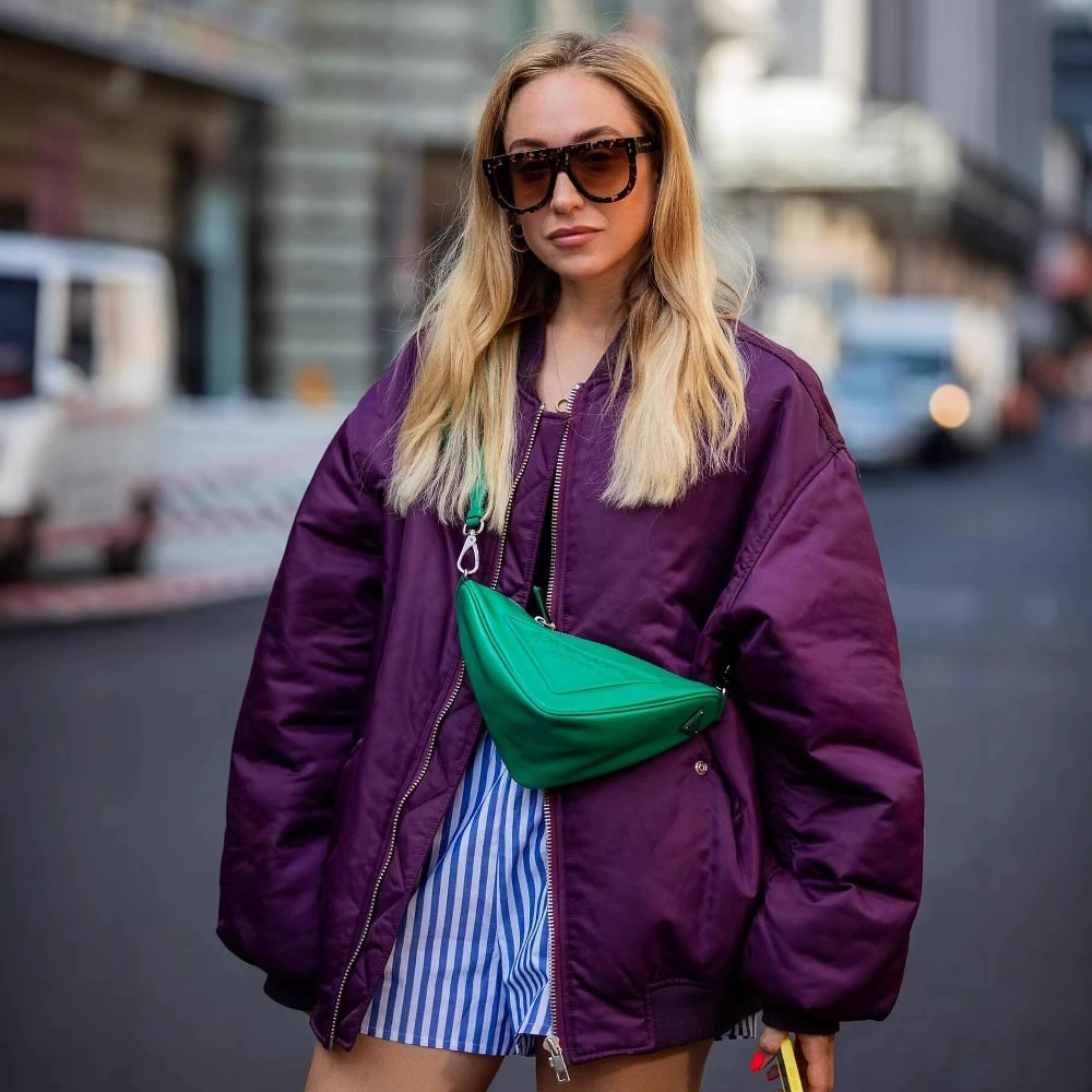 Трансграничная европейская и американская одежда AliExpress, популярная ретро-бомбер на молнии, хлопковая куртка