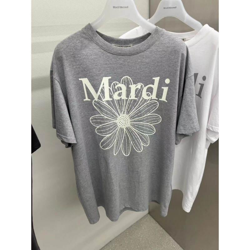 【カウンター品質】韓国マルディトレンドブランド半袖Tシャツリトルデイジードーマンプリントラウンドネックピュアコットンクロスボーダー|undefined