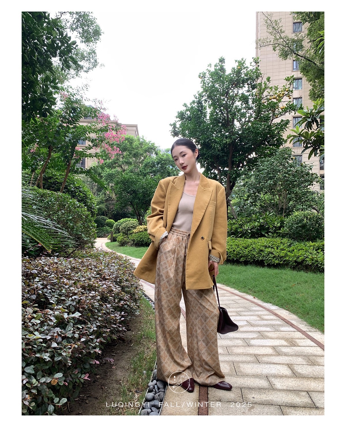 Blazer vintage in velluto a coste donna giacca in cotone_voghion.com