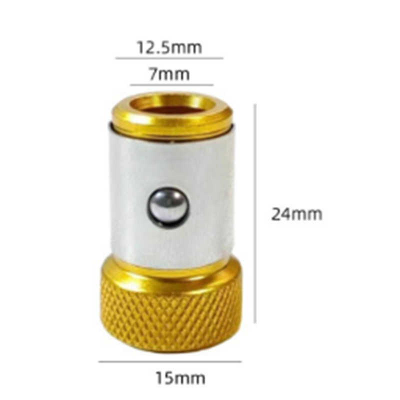 Doble cabeza S2 fuerte magnetismo antideslizante de alta dureza boquilla cruzada taladro eléctrico cabeza de aire tornillo eléctrico cabeza de tornillo cruzada