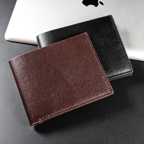  New Cross-border Supply Source PU Coin Pocket Card Holder Men's Wallet Short Model Multi-Card Slot Wallet Factory Wholesale