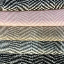 新款现货批发秋冬顺毛人字大衣毛呢西装女装外套时装面料布布料