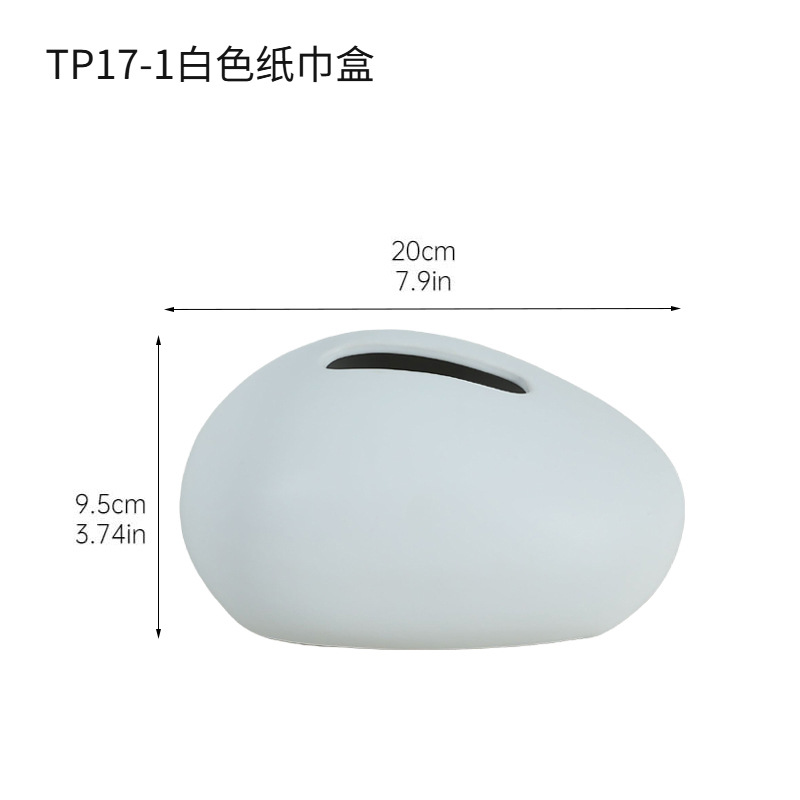 Caja de pañuelos de cerámica simple japonesa Sala de estar Caja de dibujo de papel dorado y plateado Caja de dibujo Decoración del hogar Decoración creativa