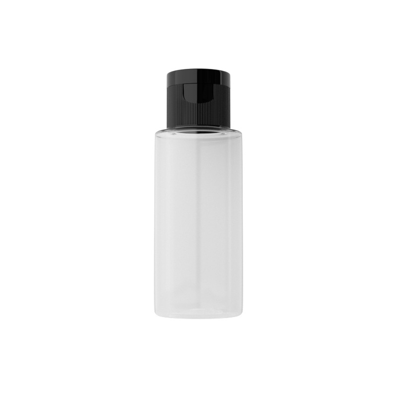 40ml botella de Flip de hombro plano botella de plástico para mascotas sub-botella de rocío puro botella de loción botella de aceite limpiador