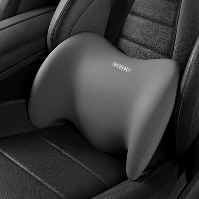 Weihao Car Lumbar Support Summer Waist support - gray-lumbar-support-cool-and-skin-friendly
