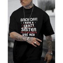 H 47150 Slogan print men tee ����ӡ���� T ���羳����ͨ��