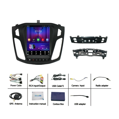 Car Bluetooth In-Car Navigation, DVD Navigation - ford-focus-2012-2018-97inch-vertical-screen-factory-standard-2gb-ram-64gb-rom