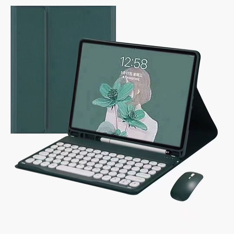 Suitable for Lenovo Tab M10 2Nd Bluetooth Keyboard Protective Case Tb-X306F 10.1 Bluetooth Keyboard Leather Case