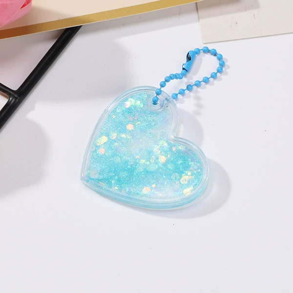 Small Lake Blue Love Sands with Pearl Chain