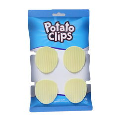 Creative cartoon new potato chip clip, snack sealing clip, plastic storage clip, bill clip, test paper clip, note clip