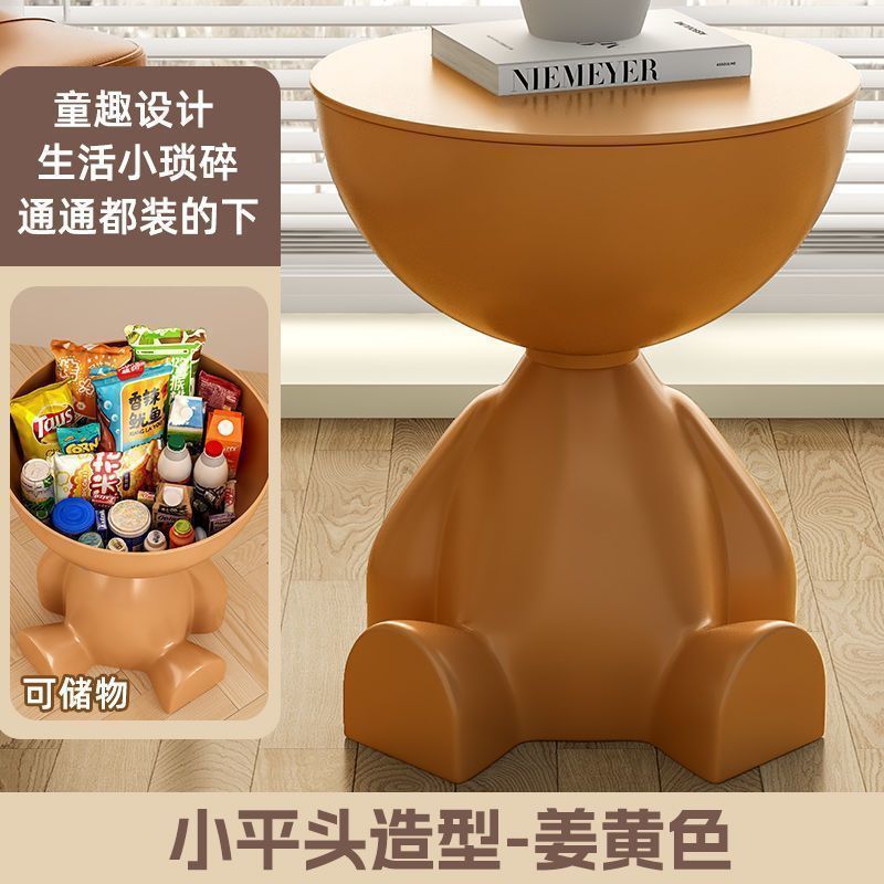 装飾品クラウドシンプルなライト高級サイドテーブルリビングルーム寝室子供部屋クリエイティブフラットヘッドティーテーブル個性フロアスタンド卸売|undefined