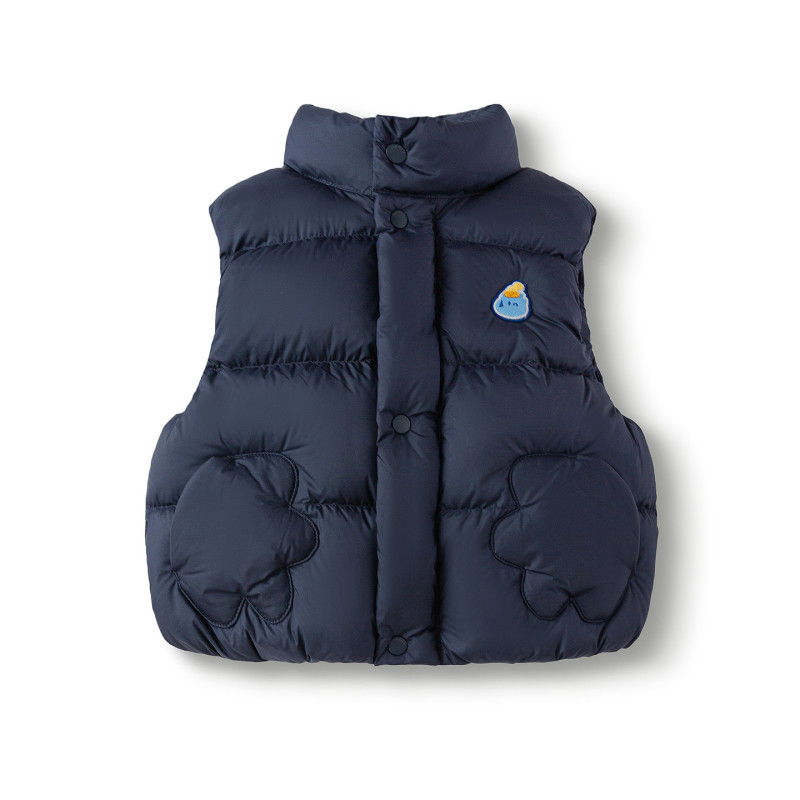 Children's Clothing Boys' down Vests Girls' Vests 2025 New Winter Outer Wear down Vests for Small and Medium-Sized Kidsren Warm and Thick