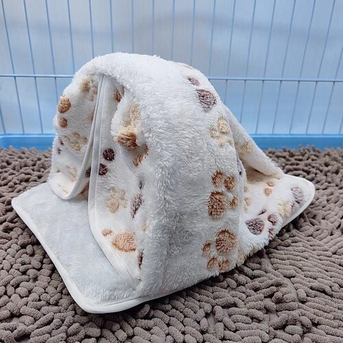 Hamster cotton nest, sugar glider pouch, small pet golden hamster cotton nest, rabbit cage, guinea pig Dutch rabbit cage, winter supplies