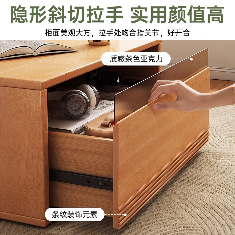 电视柜客厅家用床尾柜收纳储物柜2025新款落地置物架高款电视机柜|undefined