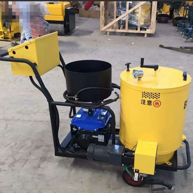 60升保温桶沥青灌封机 沥青灌缝机 手推式路面填缝机