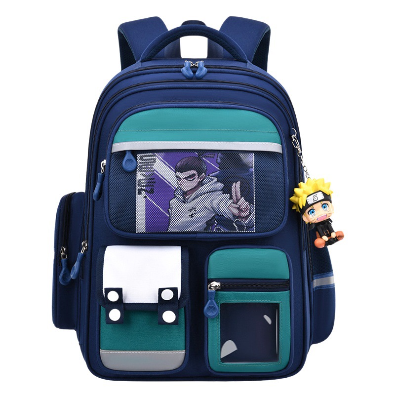 2023 nuevos muchachos de alivio carga mochila protección la columna vertebral Grado Uno Dos Tres a seis niños la Escuela Primaria estudiante mochila al por mayor