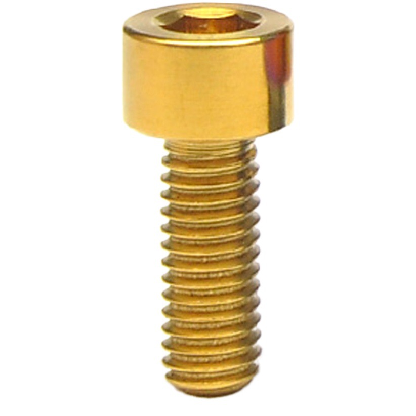 Titanium bicycle accessories cylinder head titanium screw titanium screw M4 * 10/14/20 TC4 Ti6Al4v