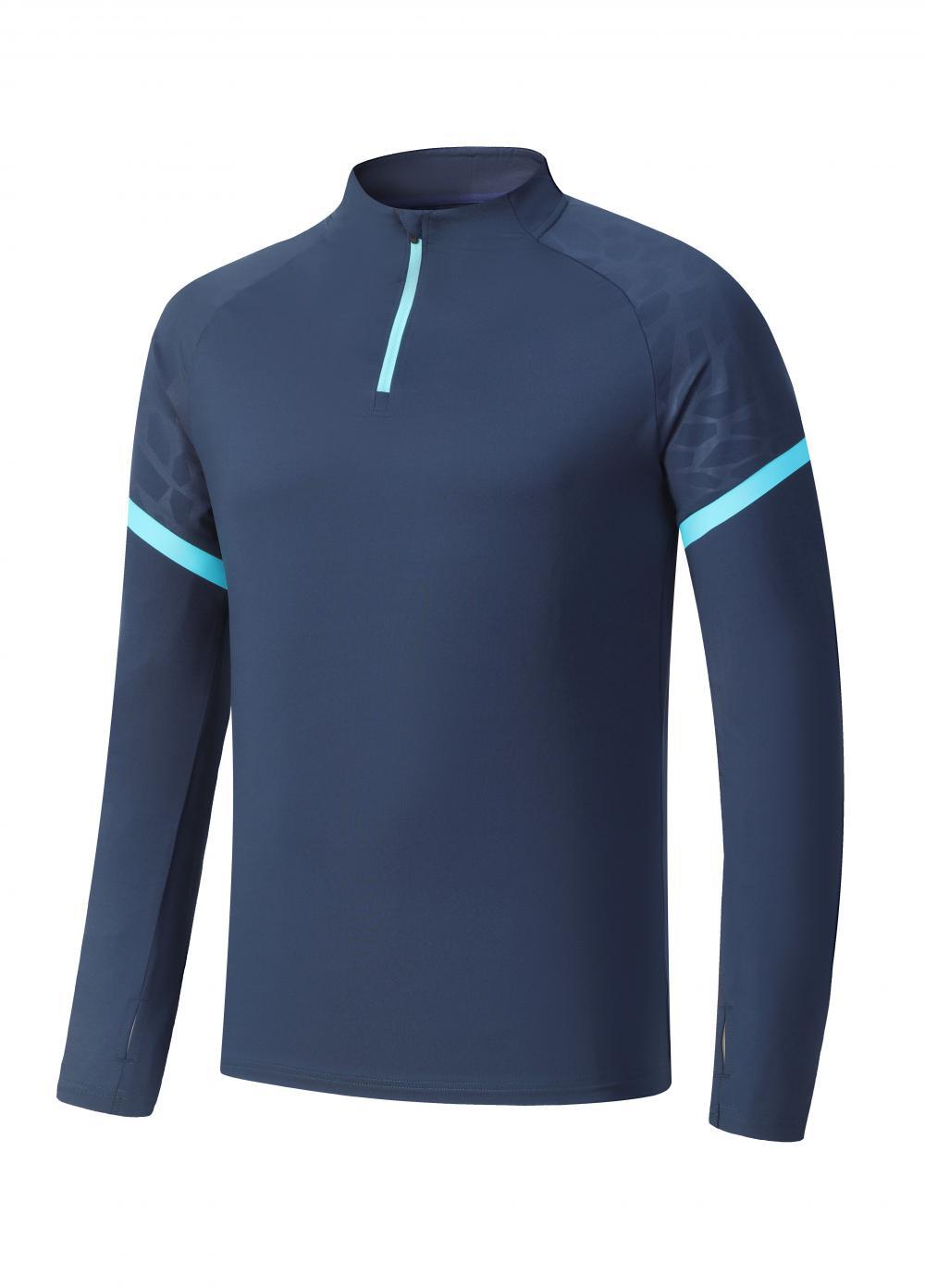 Suéter deportivo de entrenamiento con cremallera para hombres primavera, otoño, invierno, atletismo y atletismo, carrera y fitness JG2301