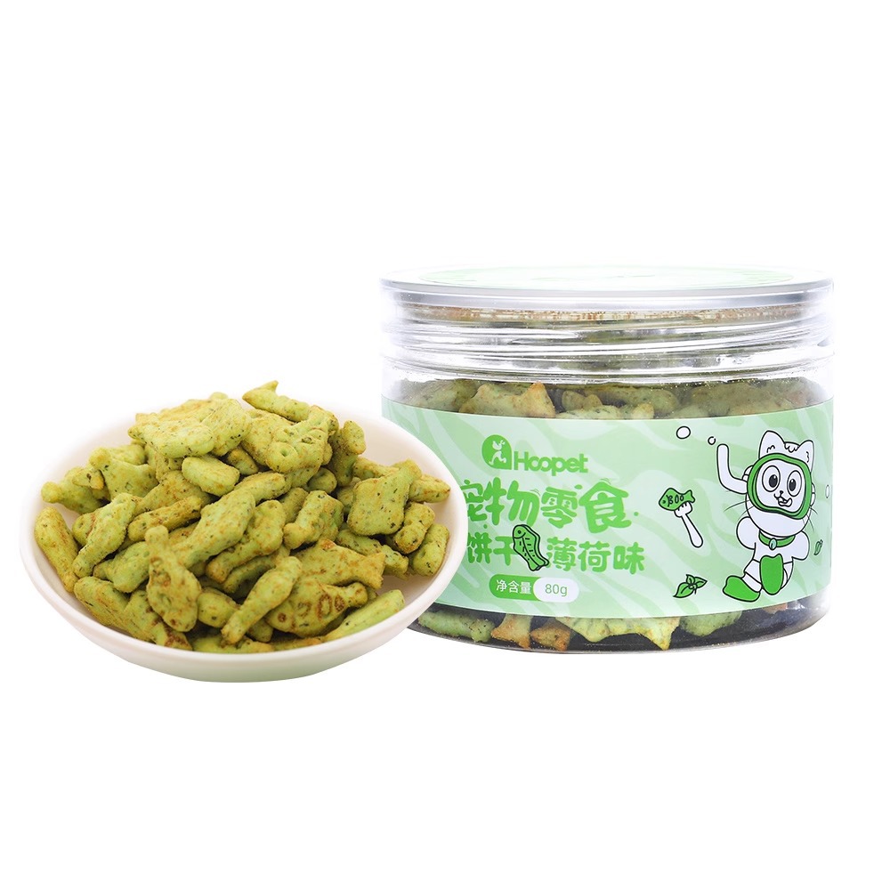 Galletas de menta de gato 80g