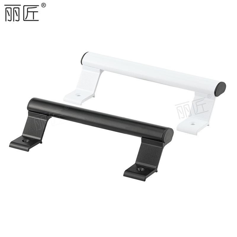 批發工程款鋁合金拉手門窗移門一字鎖拉手塑鋼推拉門明裝門把手