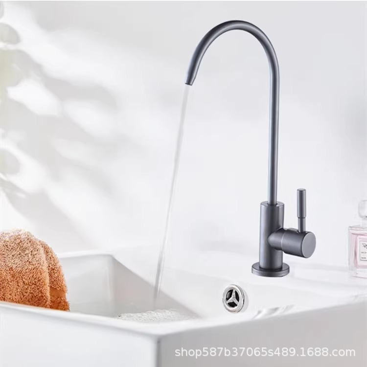 4-point direct drinking golden water purifier faucet 2-point 304 stainless steel water purifier kitchen purified water faucet undefined