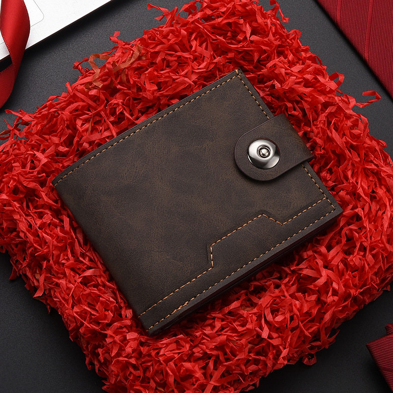 Borse da uomo Portafoglio da uomo Portafoglio corto sottile grande capacità Portafoglio multi-carta Portafoglio da uomo in morbida pelle alla moda_voghion.com