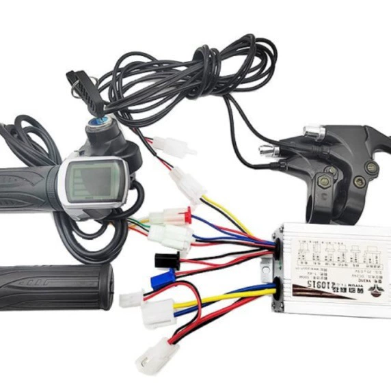 Контроллер щеток Yiyun 24 В/36 В/48V500W350W1000W, удлинительная линия 1,5 м, поворотная панель с тормозом