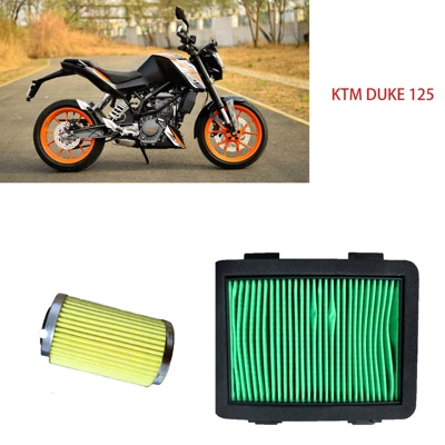 KTM Duke 125/250/390 Adv Yağ və Hava Filtri Dəsti