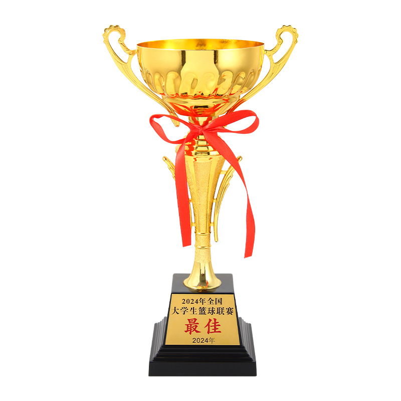 Trofeos de metal creativos de alta calidad nuevos fabricantes suministro al por mayor juegos escolares fútbol partidos de baloncesto premios