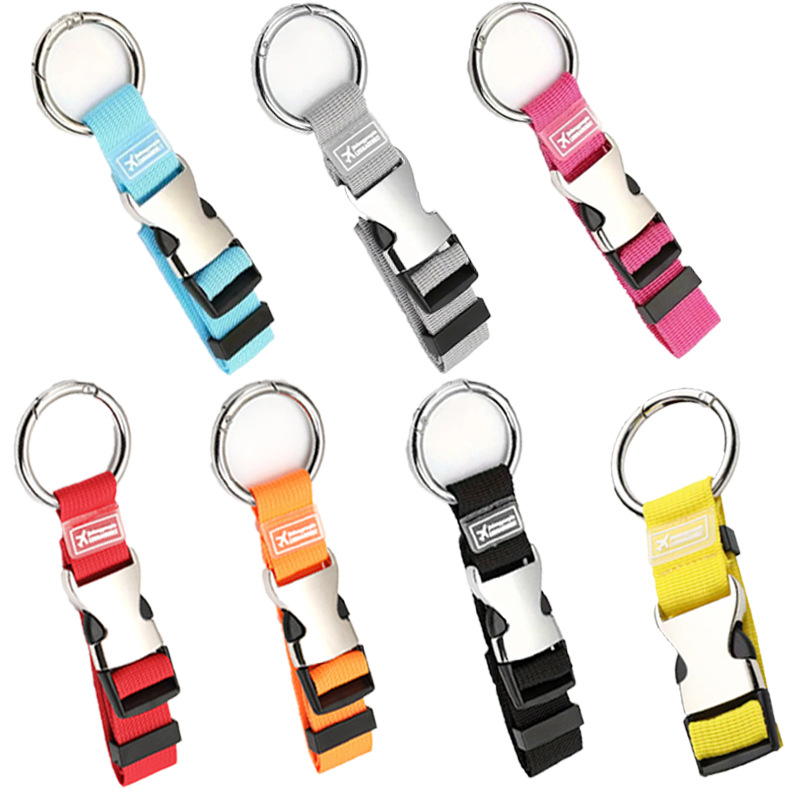 Bolsa de viaje externa percha de fijación cruzada con gancho de seguridad mochila accesorios de maleta de viaje