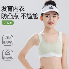 女の子の発育期の少女の運動のブラジャーの思春期の中高生のランニングの防震の通気性のベストの女の子の下着