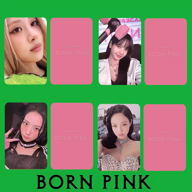 Прайм Pink ink новый альбом KMS2.0 эксклюзивная счастливая маленькая карточка та же коллекция альбома порошковый чернила Лиза
