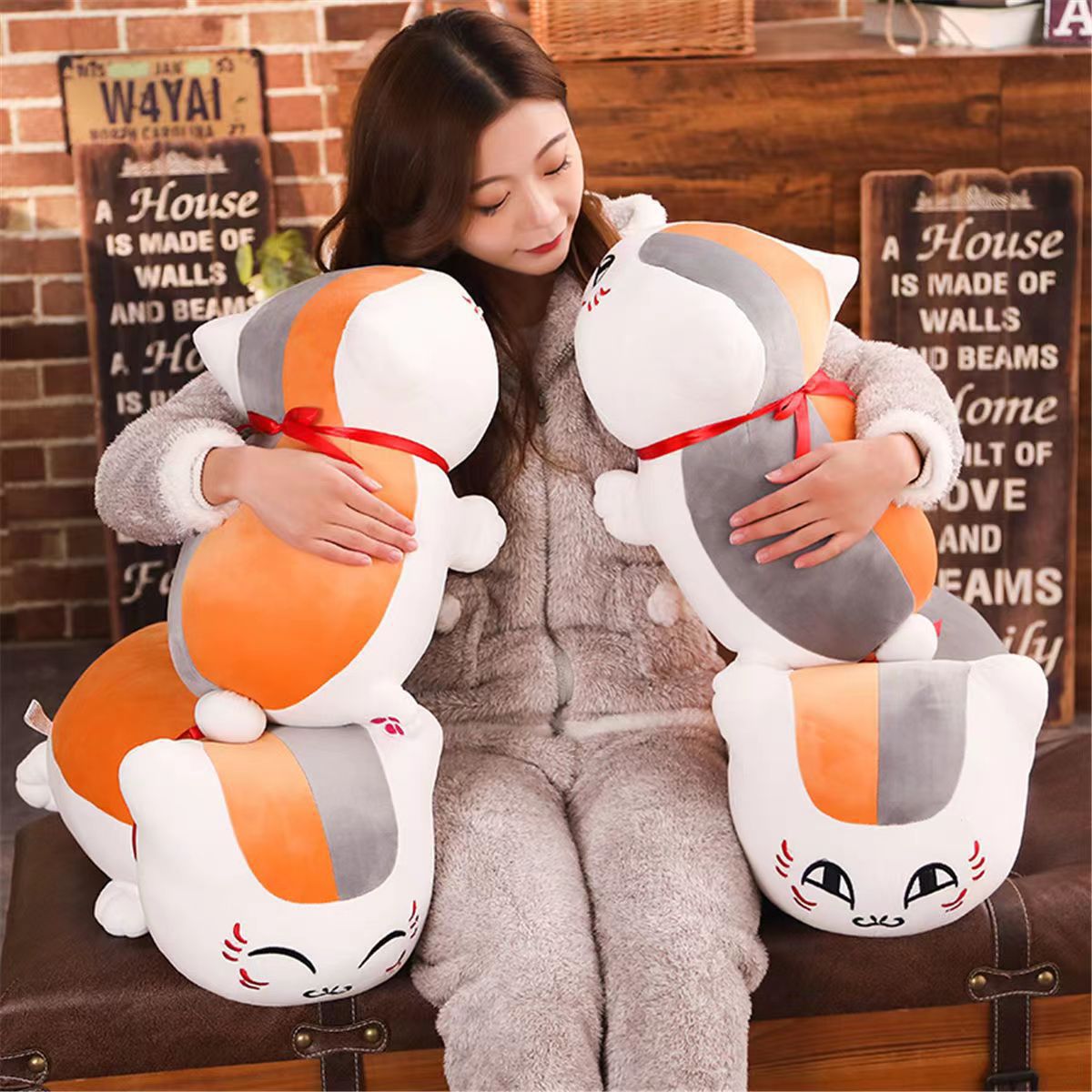 Niangkou Doll Xia Mu Friends Account Cat Plush Toy Doll Animation Pillow Birthday Gift Student Dormitory