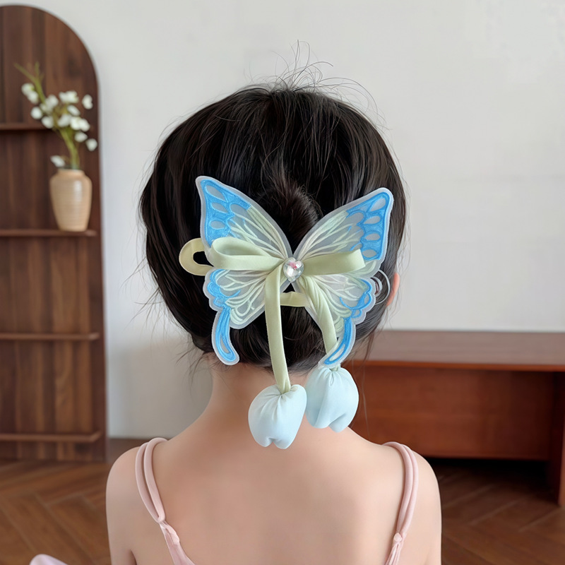 蝴蝶结女发量少2025新款发卡女生头饰简约抓夹鸭嘴夹可爱夹子发夹|undefined
