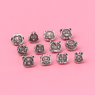 S925���y�͹��ü~��ʮ����ФС����DIY�ֹ����K���β������o��