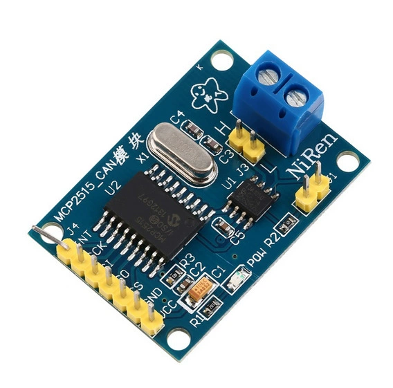 Модуль CAN MCP2515 с приёмником TJA1050, интерфейс SPI, программа для микроконтроллера 51