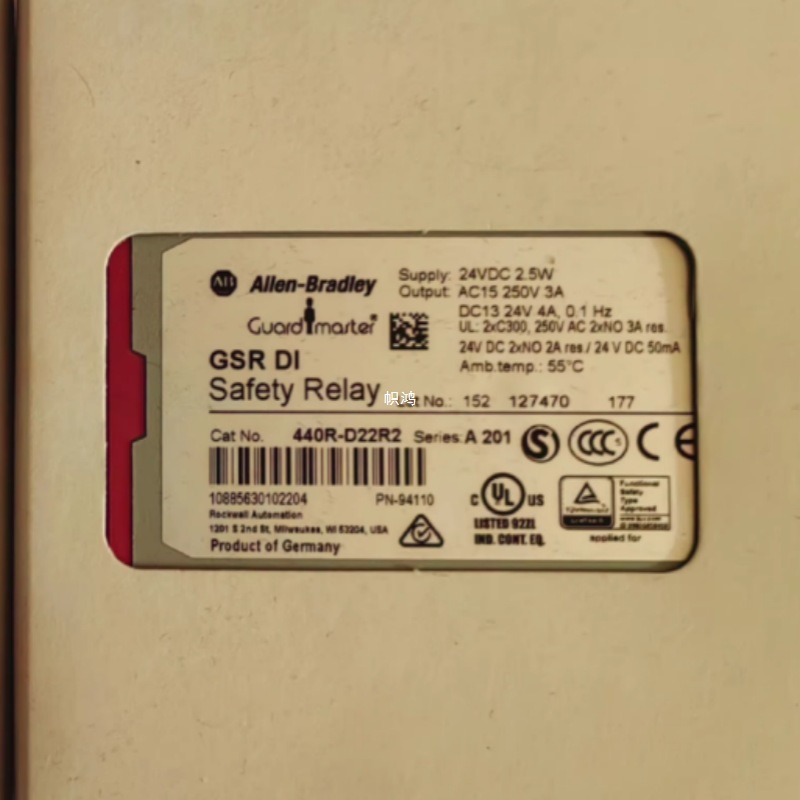 原装AB罗克韦尔继电器模块440R-D22R2银其他电工电气