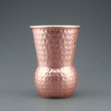 304不銹鋼錘點銅杯莫斯科騾子杯創意個性雞尾酒酒吧杯子金屬酒杯