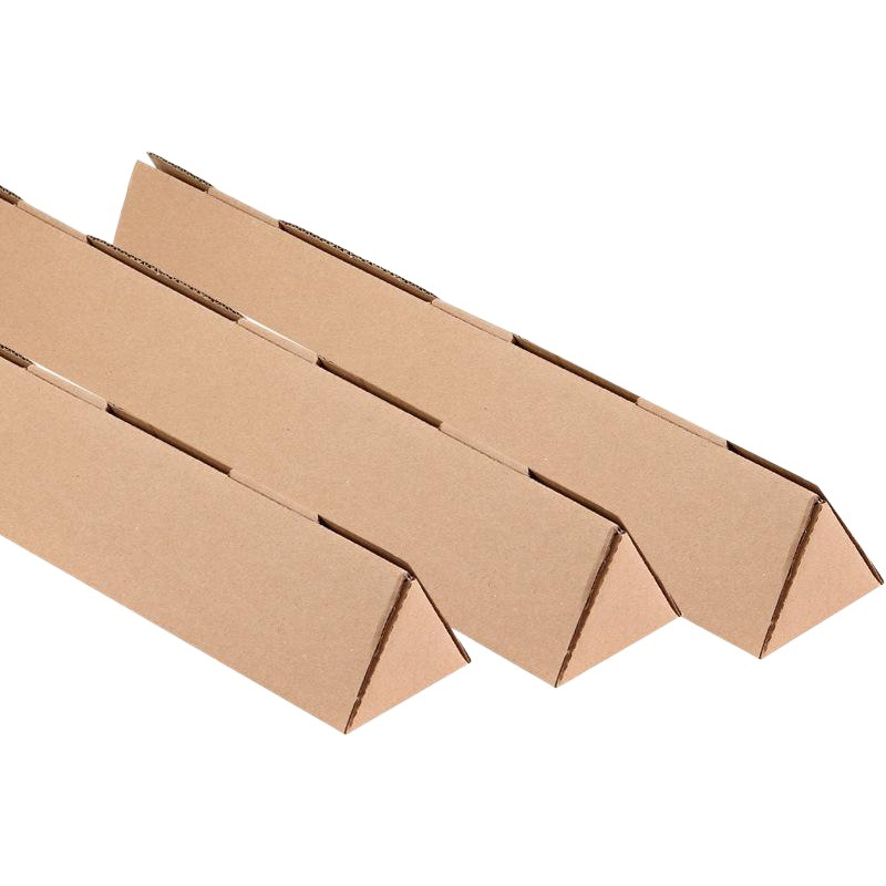 Triángulo paraguas largo caja de embalaje plántulas caña de pescar cartón kite expreso caja de embalaje mango largo carrete de cartón