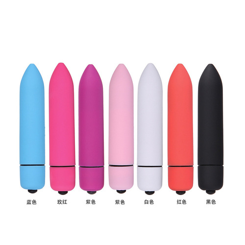 Cross-border hot-selling sex toys and erotic egg-shaped bullet vibrator for women's self-massage 