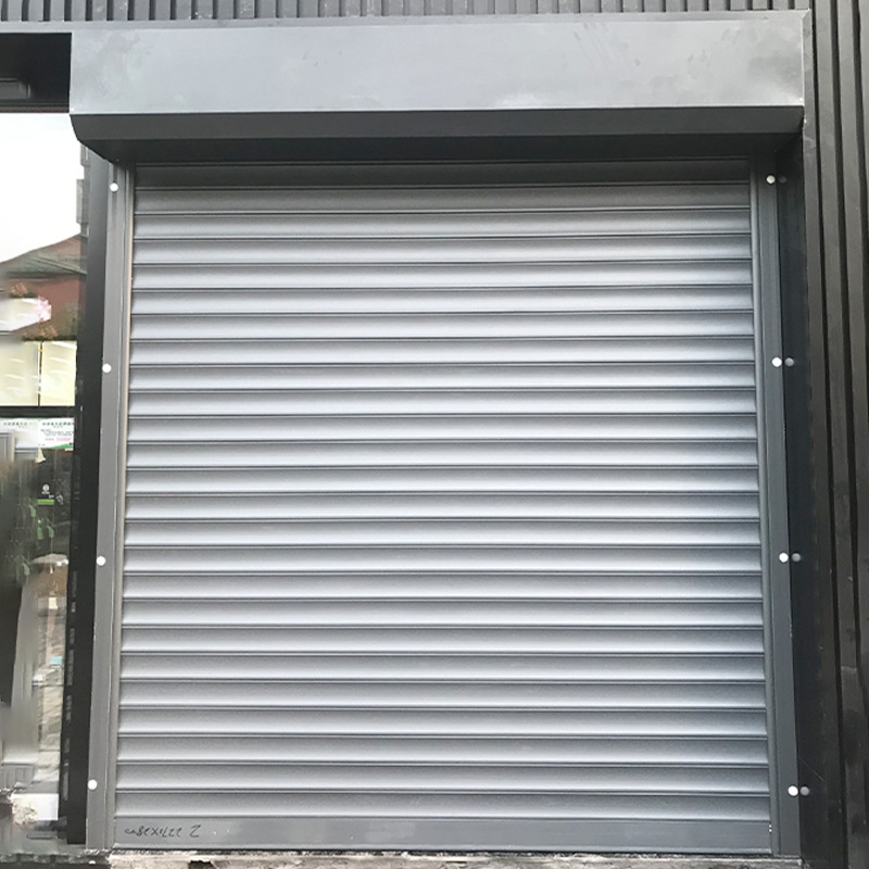 电动卷闸门不锈钢铝合金商场商铺防盗门遥控别墅车库镀锌卷帘门