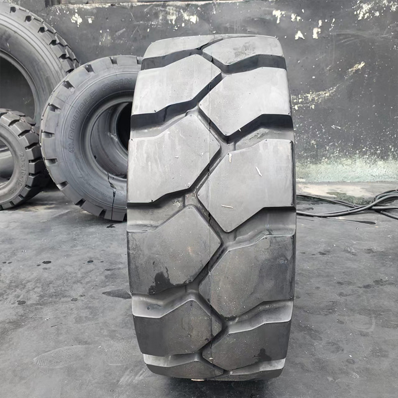300-15叉车轮胎两块花纹3吨合力杭 工业机械耐磨轮胎