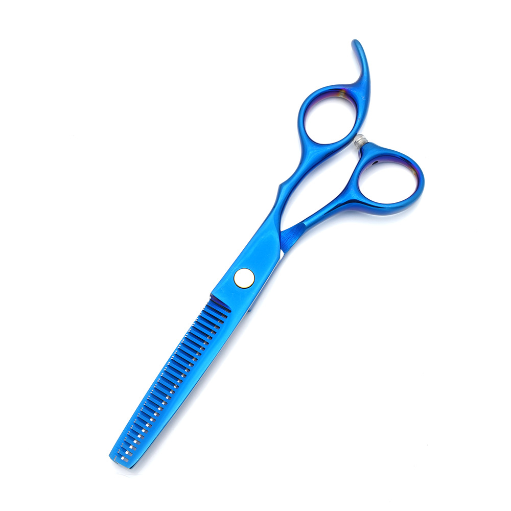 Tijeras para el cabello Zhangjiagang especiales para el cabello fino y roto, tijeras planas, flequillo, estilista transfronterizo, juego de tijeras de doble uso