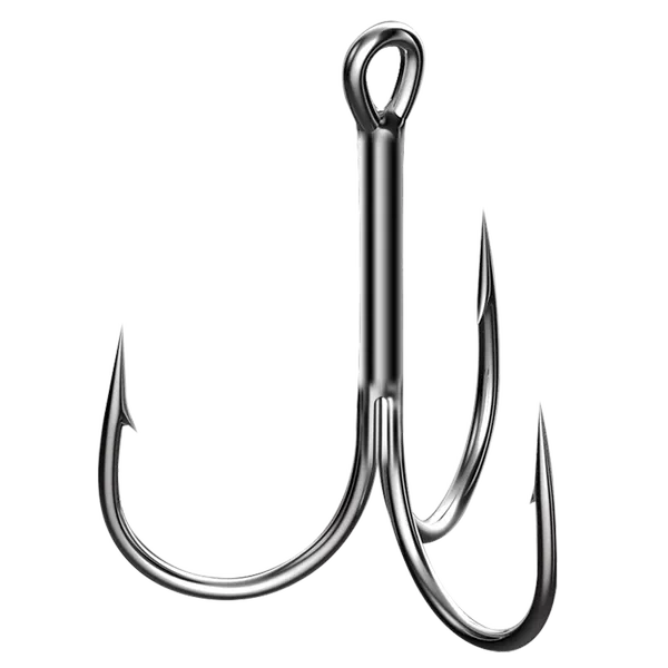 Free Flattened Double Circle, One Piece Drop Shipping, Anchor Hook, Anchor Fish Hook, Hair Hook, Three-Claw Lure Hook, Three-Hook Large Turtle