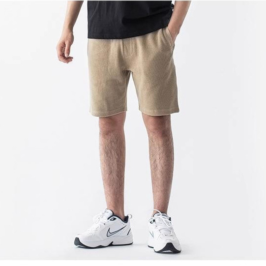 American-Style Trendy Casual Shorts for Men, New Summer Style, High-End, Loose, Heavyweight, Versatile, Simple Five-Point Shorts for Men