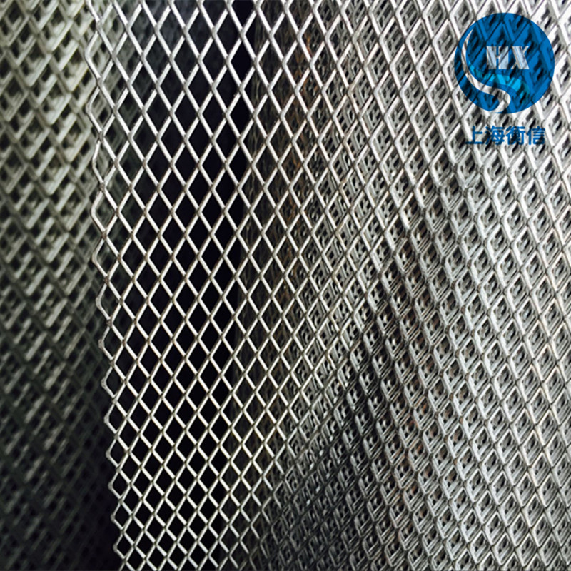 厂家批发4*8mm孔铝板网 菱形孔装饰网机械电器防护罩 铝网铝板网