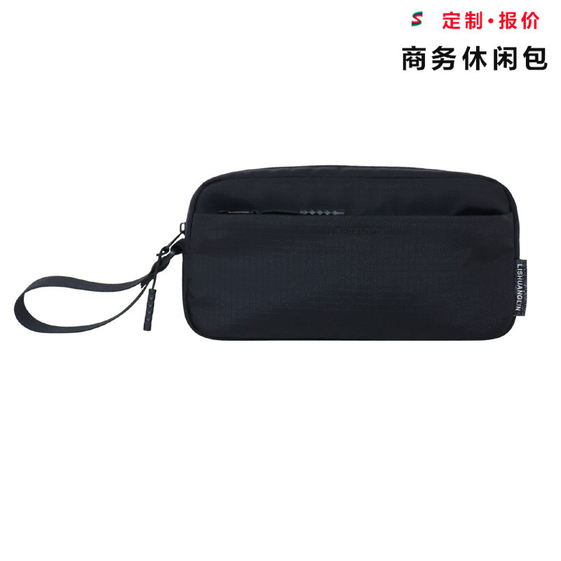 Women's business toiletry bag with custom logo, four-compartment mesh gym bag, hand-held nylon organizer for underwear Women's business toiletry bag with custom logo, four-compartment mesh gym bag, hand-held nylon organizer for underwear