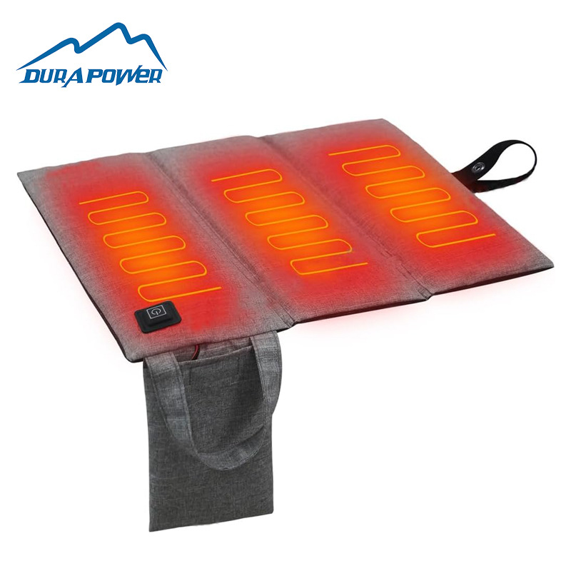 Cojín de calefacción al aire libre plegable cojín de picnic grueso portátil cojín de campamento de invierno al aire libre cojín de calor a prueba de humedad