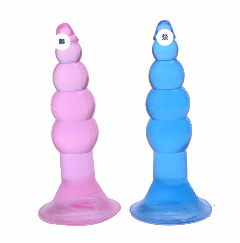 Wilianzhu Anal Plug with Pull Beads, TPE, Black, Adult Anal Training Toy — detail image 18
